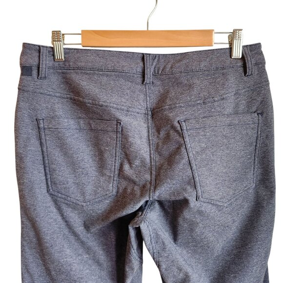 Lululemon Pants Men's 32 32x31 Blue ABC Pant Slim Tech Canvas 32" Office Commute - Picture 7 of 10